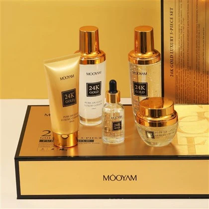 SET DE CURA DE LA PELL MOOYAM Or 24K